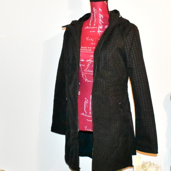 MICHAEL KORS FRONT ZIP RAIN COAT NWT - Picture 4 of 8